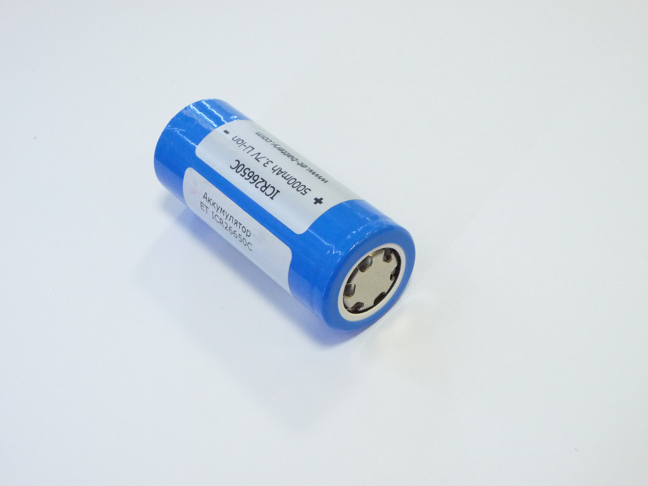 Аккумулятор ET ICR26650C, 26.5*65mm, 5000mAh, Li-Ion - фото 4 - id-p173663796