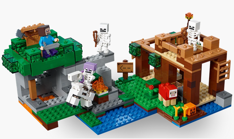 Детский конструктор майнкрафт My World Bela 10989 Нападение армии скелетов Minecraft (аналог LEGO 21146) - фото 2 - id-p117613600