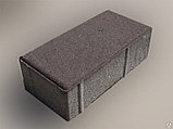 Тротуарная плитка "Прямоугольник" 198х98х80 (серый), фото 3