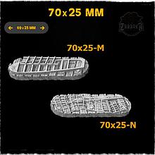 Базы варгеймов: Пиратский корабль / Pirate Ship Base Toppers (70x25 мм) Zabavka