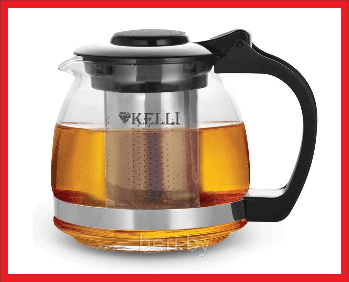 KL-3085 Чайник заварочный Kelli, 700 мл, заварник для чая - фото 1 - id-p173925092