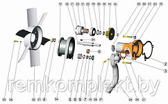 РК 2 Ремкомплект водяного насоса Д-243/245 с крыльчаткой (для капитального ремонта)