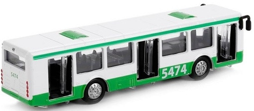 Автобус рейсовый игрушечный металлический ТЕХНОПАРК - фото 2 - id-p173950603
