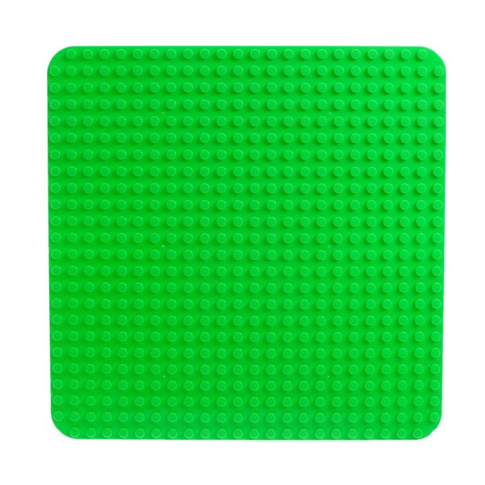 Пластина-основание для конструктора, 38,4*38,4 см, цвет зелёный - фото 2 - id-p173959251