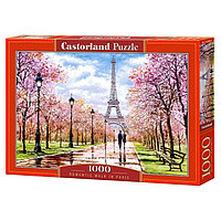 Пазл «Романтическая прогулка по Парижу», 1000 элементов