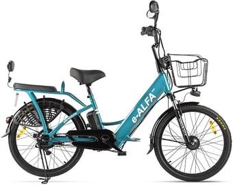 Электровелосипед Eltreco Green City E-Alfa New (синий) - фото 1 - id-p173961388