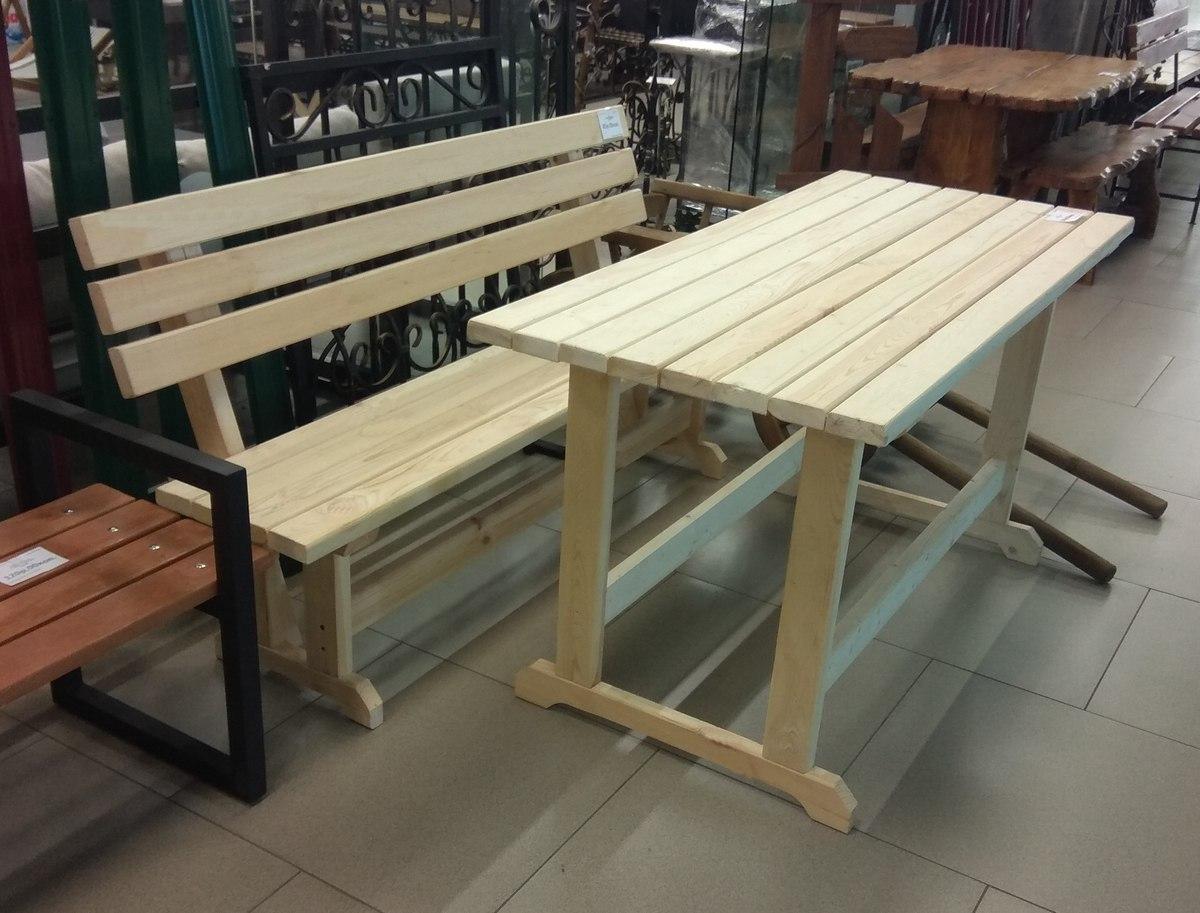 Деревянный стол 1500 - фото 2 - id-p173966291