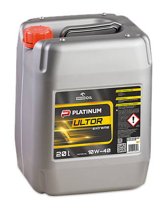 Масло моторное PLATINUM ULTOR EXTREME 10W-40 канистра 20 л, фото 2
