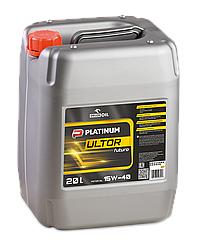 Масло PLATINUM ULTOR FUTURO 15W–40 20л