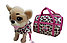 Интерактивная Собачка со щенком на поводке и с сумкой, танцует, звуковые эффекты SS301720/BL-228, фото 3
