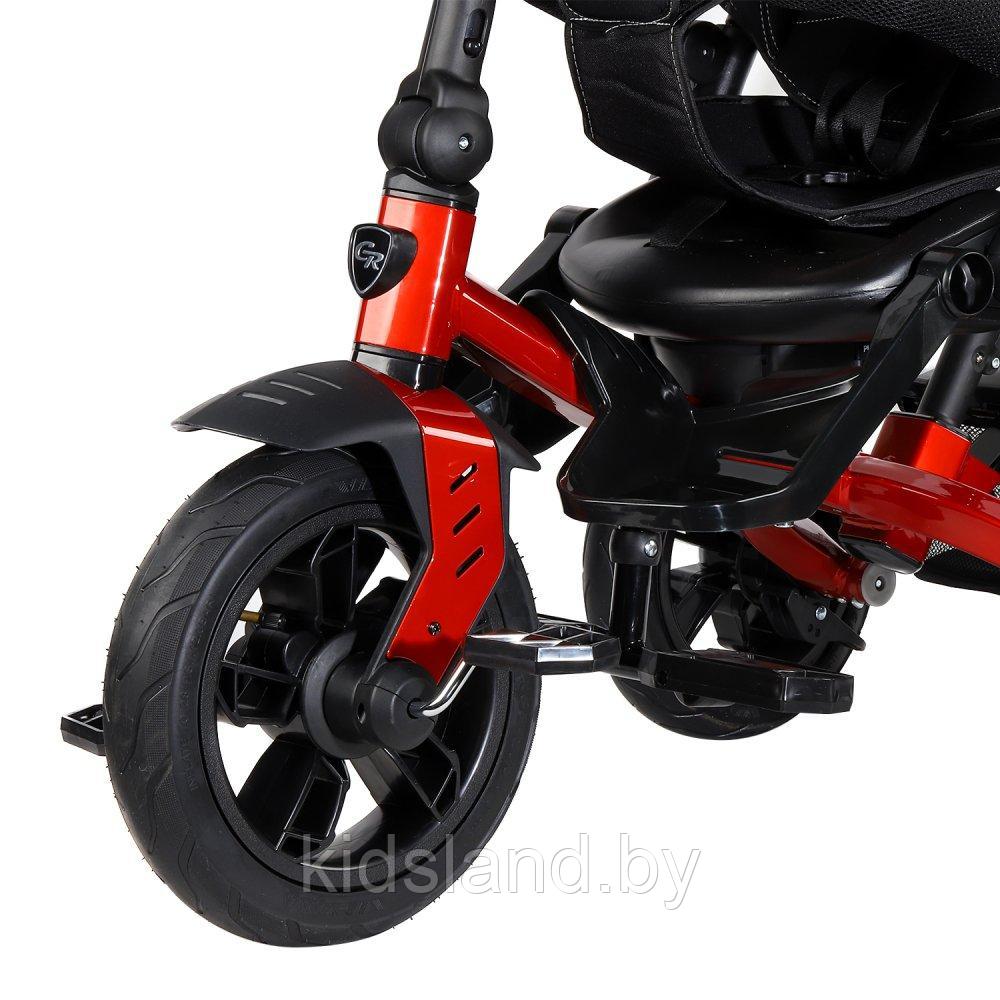 Детский трехколесный велосипед City-Ride Lunar с поворотным сидением (красный) - фото 2 - id-p75130674