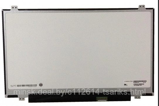 Матрица 14.0", 1600x900, LED, 30 pins EDP, SLIM, уши вверх/вниз, Глянцевая, P/N: LP140WD2 (TP)(B1), - фото 1 - id-p173971806