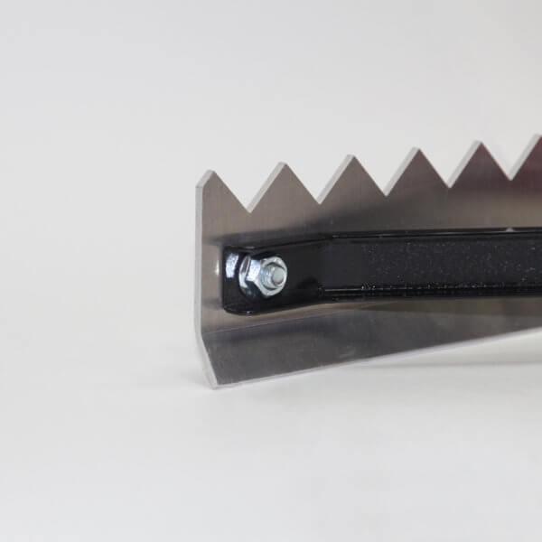 Грабли-гладилки для асфальта, тип RV (с V-образными зубцами L-600мм) с доставкой по РБ - фото 2 - id-p173983562