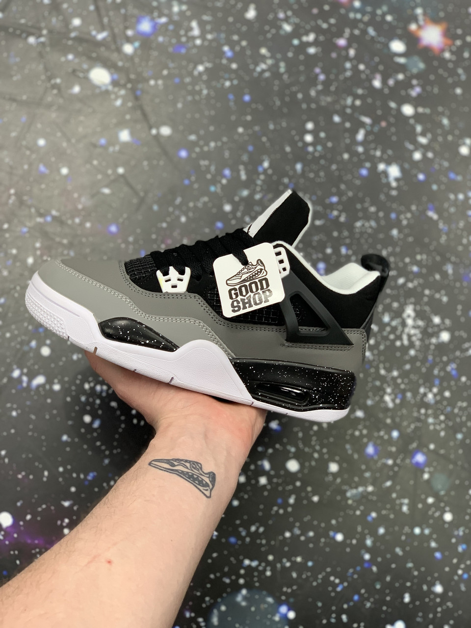 Кроссовки Jordan 4 Retro Black Grey