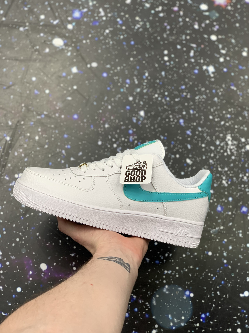 Кроссовки Nike Air Force 1 '07 Teal Nebula Low