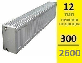 Радиатор KERMI Therm-X2 Profil-Ventil FТV тип 12 300-2600