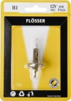 Автомобильная лампа Flosser H1 12V 55W P14,5s Geblistert 1шт [93021]