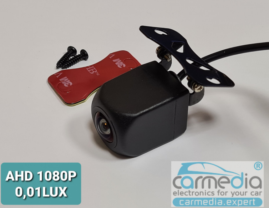 Автомобильная камера высокого разрешения AHD 1080P для универсальной установки (на кронштейне, под площадку) - фото 1 - id-p173985045