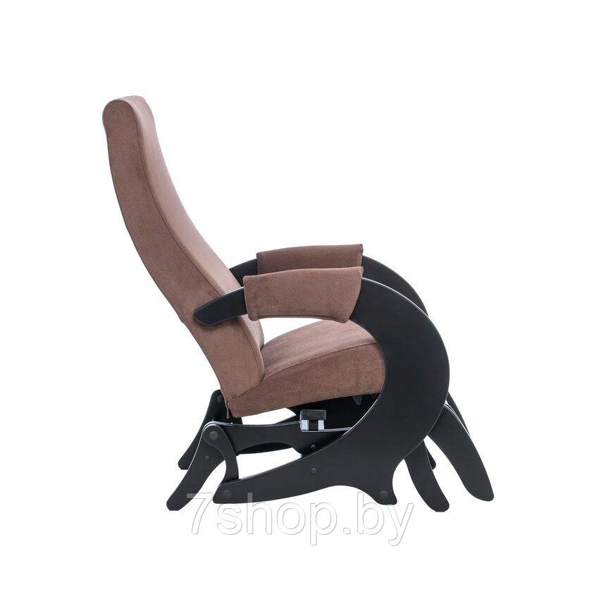 Кресло-глайдер Стронг М Венге, ткань Verona Brown - фото 3 - id-p173985385