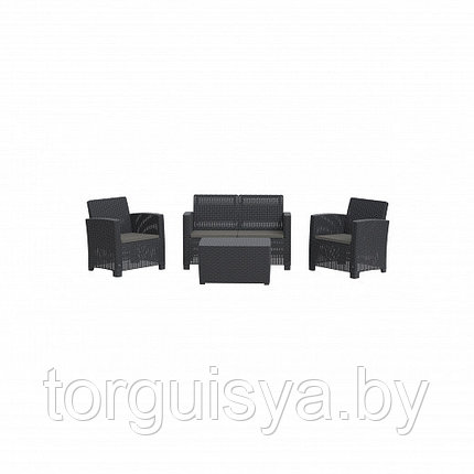 Комплект садовой мебели Sundays Tonga 1806136B (Black), фото 2