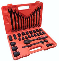 Набор инструментов ударных 37пр. 1/2"(6гр.)(8-32мм) WMC TOOLS 4037