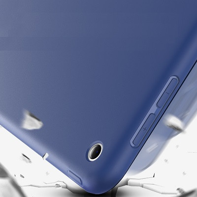 Полиуретановый чехол с силиконовой основой YaleBos Tpu Case синий для Apple iPad Air - фото 3 - id-p173507983