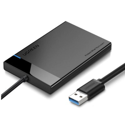 Бокс для жесткого диска Ugreen 2.5" HDD/SSD USB 3.0 External Hard Drive Enclosure - фото 1 - id-p173986578