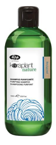 Очищающий шампунь для волос от перхоти Keraplant Nature Purifying, 1 л (Lisap) - фото 1 - id-p173994892