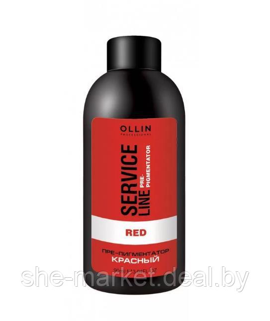Флюид-препигментатор, красный Red Fluid-Pre-Color, 90 мл (OLLIN Professional) - фото 1 - id-p173995911