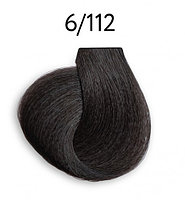 Перманентная крем-краска для волос Color Platinum Collection, тон: 6/112 тёмно-русый, интенсивно пеп (OLLIN