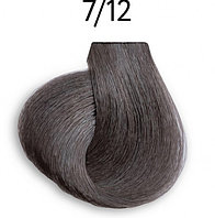 Перманентная крем-краска для волос Color Platinum Collection, тон: 7/12 русый, пепельно-фиолетовый, (OLLIN