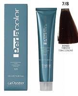 Перманентный краситель для волос Perlacolor 7/8 100мл (Oyster Cosmetics)