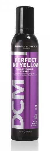 Мусс для нейтрализации желтизны обесцвеченных и мелированных волос Perfect No Yellow, 250мл (Diapason - фото 1 - id-p173994639