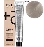 Стойкая крем-краска для волос EVE Experience 11.021 мерцающий платиновый, 100 мл (Farmavita)