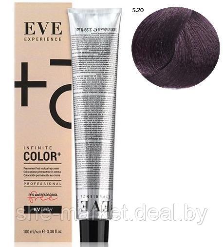 Стойкая крем-краска для волос EVE Experience 5.20 светло-каштановый ирис, 100 мл (Farmavita) - фото 1 - id-p173995782