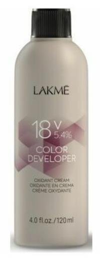 Крем-окислитель Color Developer 18V (5,4%), 120 мл (Lakme) - фото 1 - id-p173993504