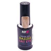 Гель-лак светоотражающий кошачий глаз Rofix Color-Gel DAZZLE CAT EYE #07, 10.5гр (Rofix)