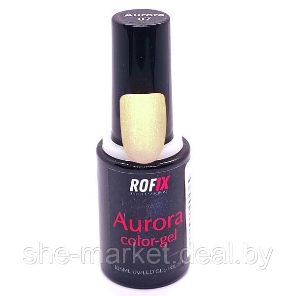 Гель-лак перламутровый Aurora Color-Gel #A07, 10.5гр (Rofix) - фото 2 - id-p161313289