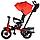 Детский трехколесный велосипед City-Ride Lunar с поворотным сидением (красный), фото 4