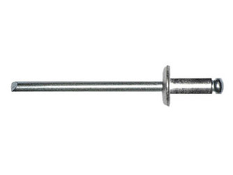 Заклепка вытяжная 4.8х12 мм алюминий/сталь, цинк (25 шт в зип-локе) STARFIX