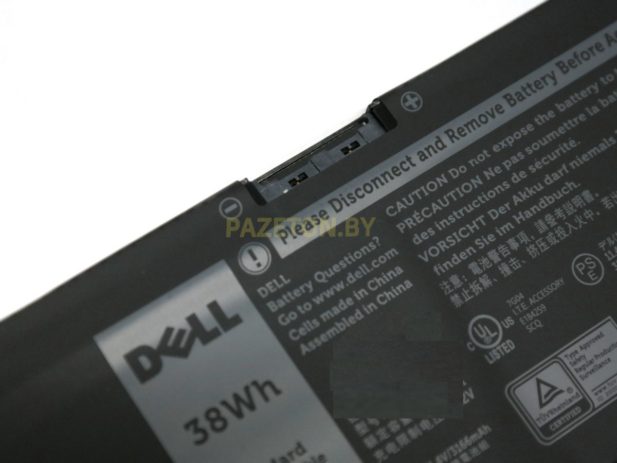 CHA01 RPJC3 батарея для ноутбука li-pol 11,4v 38wh черный - фото 2 - id-p174041266