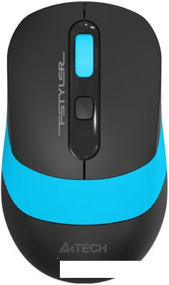 Мышь A4Tech Fstyler FG10S (черный/синий)