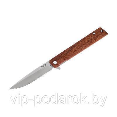 Нож складной BUCK Decatur Wood 0256BRS