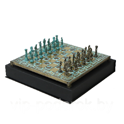 Шахматы сувенирные "Воины" MN-301-D-GROX-BT