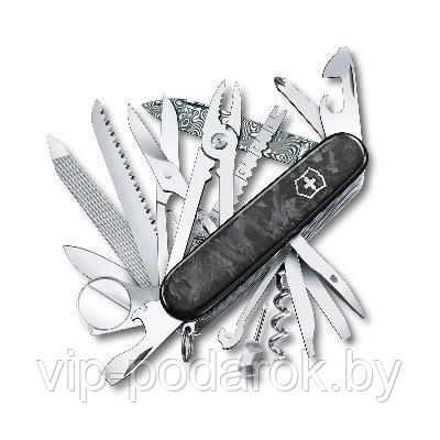 Нож складной Victorinox SwissChamp Damast 1.6791.J21
