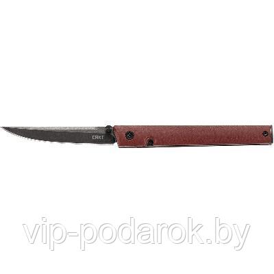 Складной нож CRKT CEO Burgundy 7096BKD2