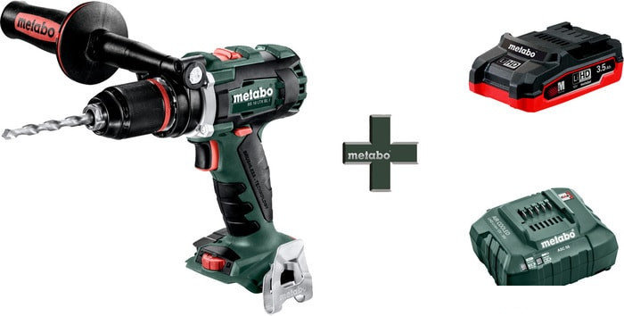 Дрель-шуруповерт Metabo BS 18 LTX BL I T03501 (с 1-им АКБ 3.5 Ah), фото 2