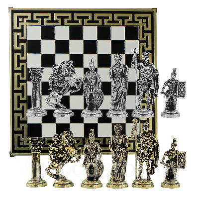 Шахматы сувенирные "Древний Рим" MN-503-BK-GS - фото 1 - id-p164517442