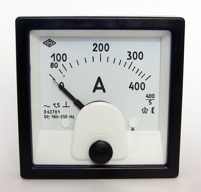 Амперметр переменного тока Э42701 (60х60 мм)