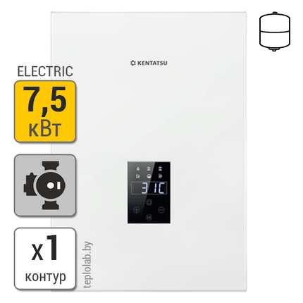 Kentatsu Nobby Electro KBO-07 электрический котел 7,5 кВт 220/380В, фото 2